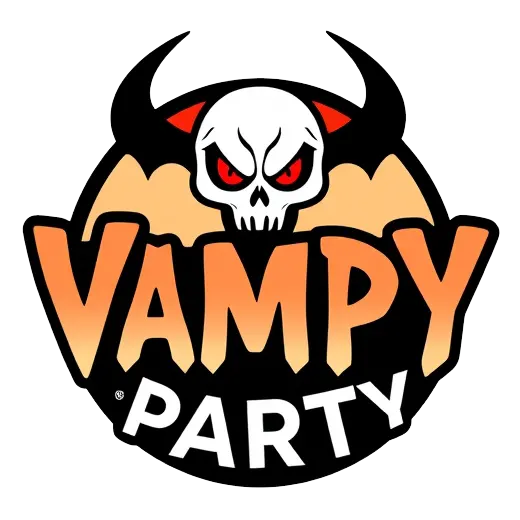 Vampy Party slot machine logo